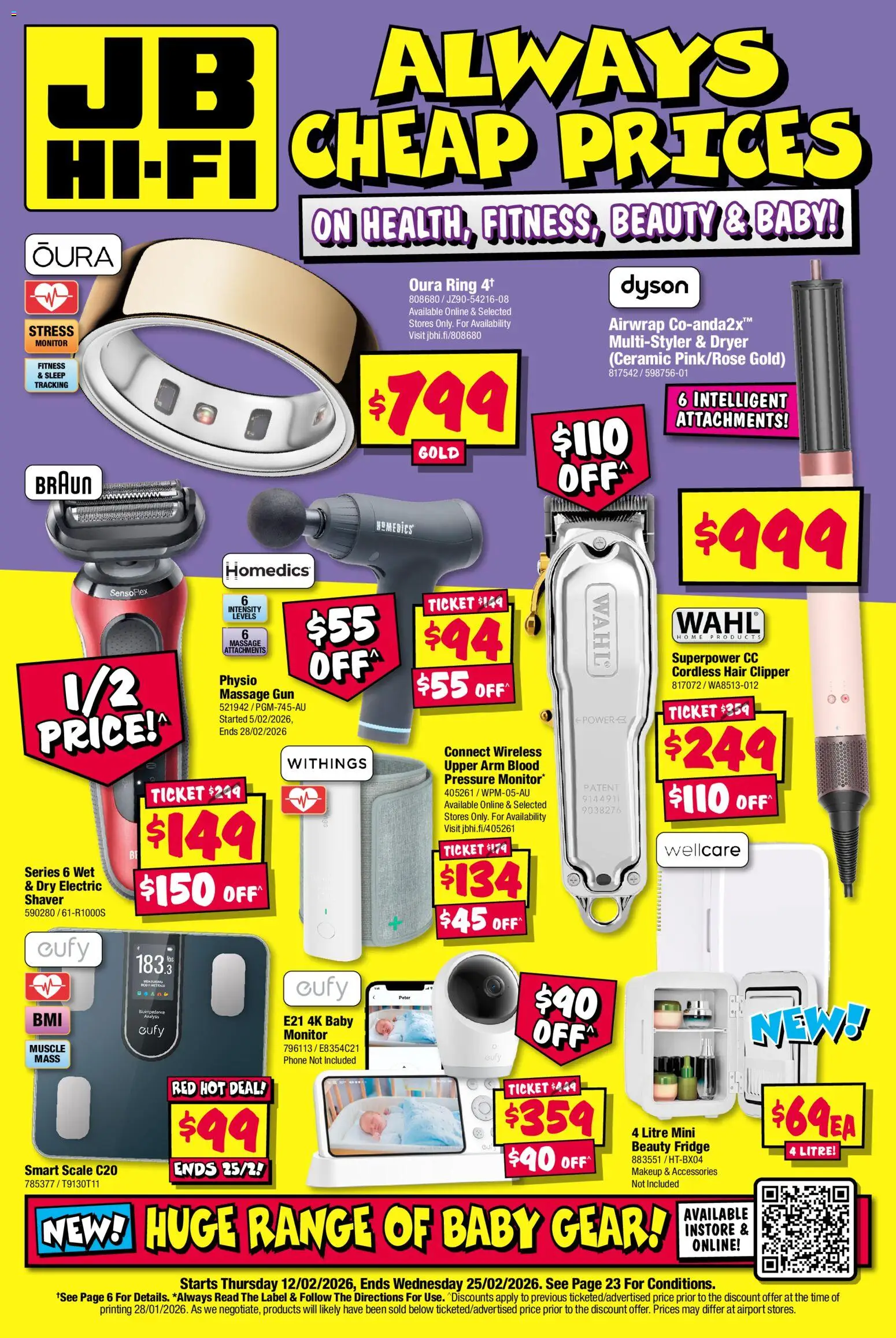 JB Hi-Fi Health and Wellness - 12/02/2026 > weekly / monthly specials 1