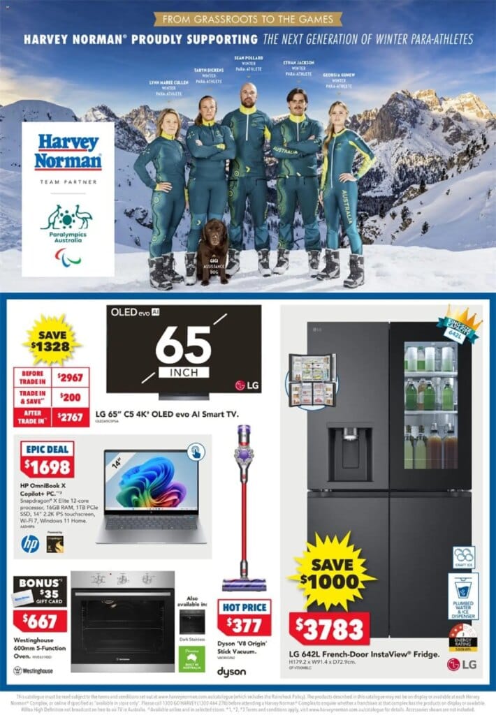 Harvey Norman February Electrical & Computer – 05/02/2026 > weekly / monthly specials