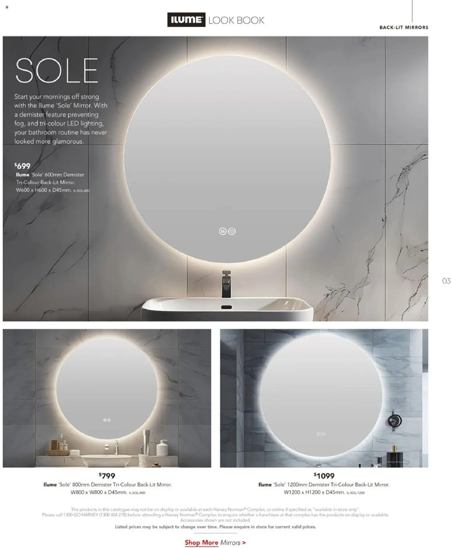 Harvey Norman catalogue - valid from 05.02.2026 | Page: 3 | Products: Accessories, Bathroom