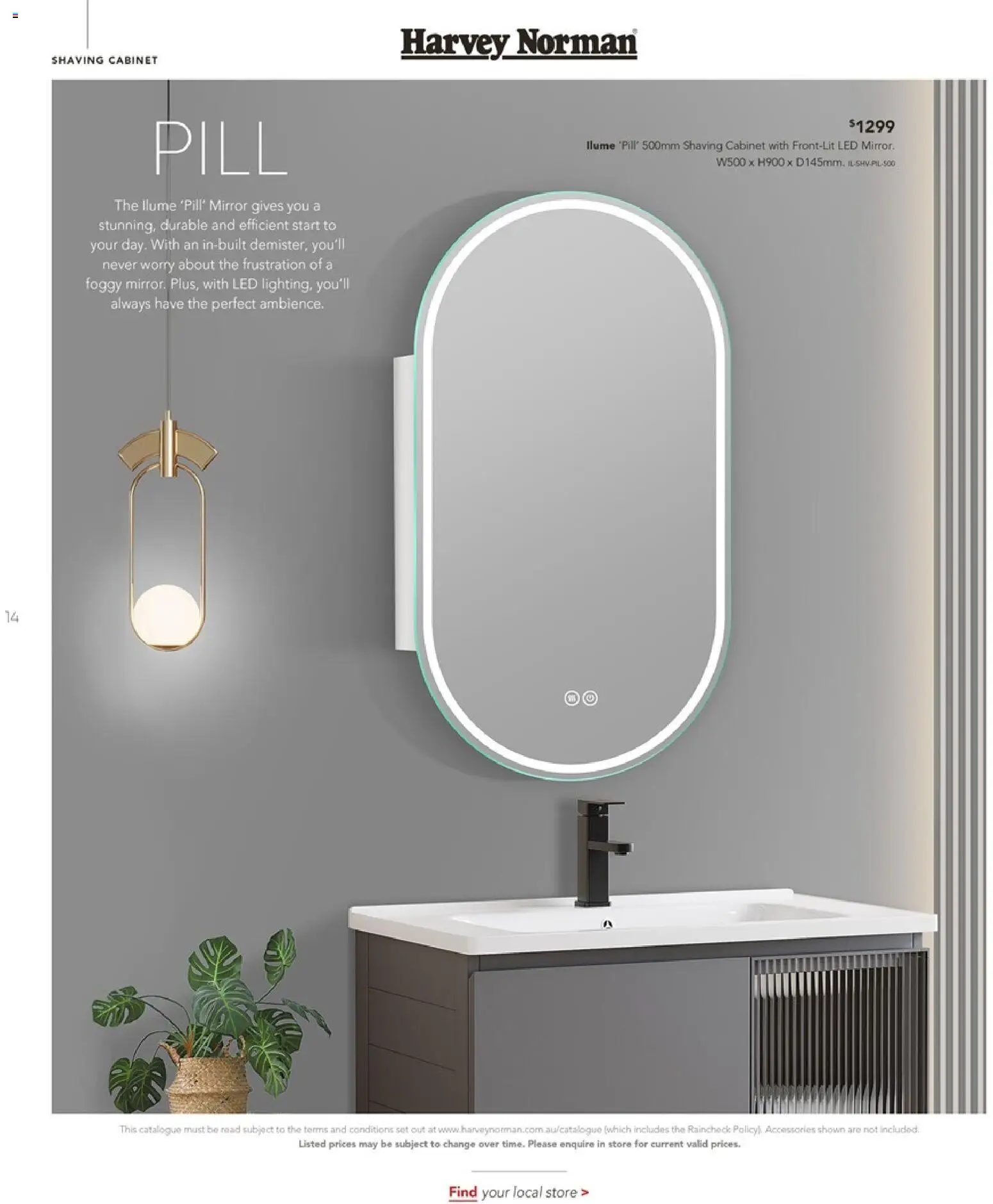 Harvey Norman catalogue - valid from 05.02.2026 | Page: 14 | Products: Cabinet, Mirror, Accessories