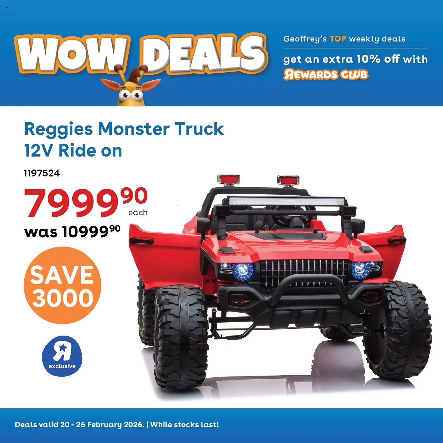 New Toys R Us catalogue – valid from 20.02.2026 | Page: 1 New Toys R Us catalogue – valid from 20.02.2026 | Page: 1