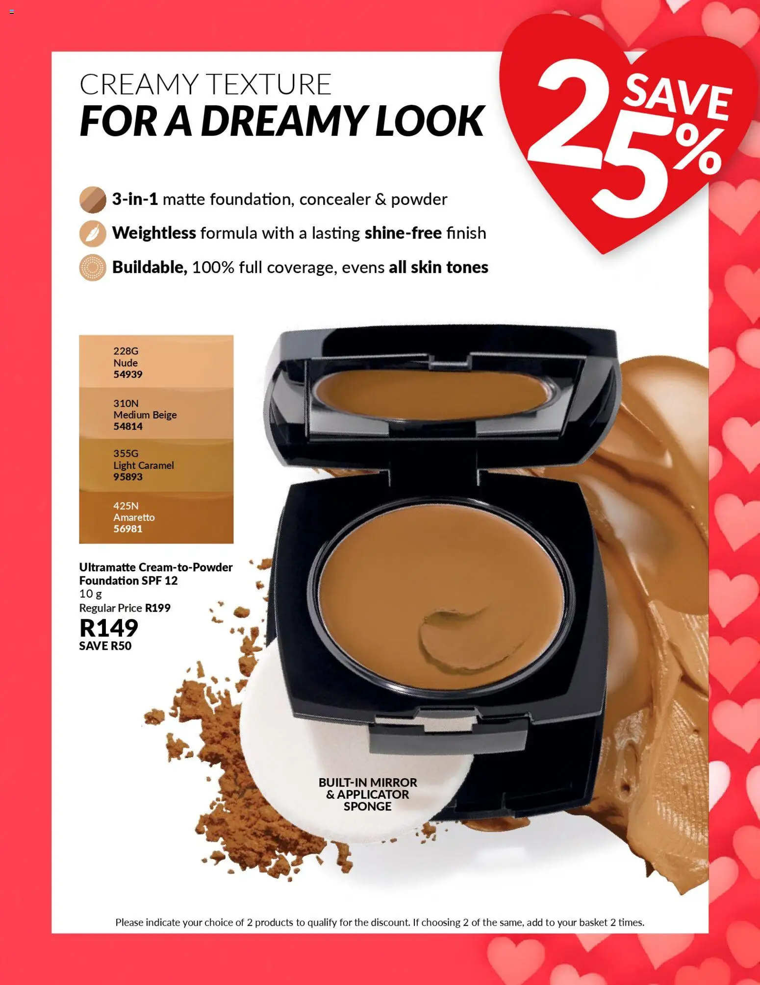 New Avon catalogue – valid from 21.02.2026 | Page: 25 | Products: Light, Foundation, Concealer, Caramel New Avon catalogue – valid from 21.02.2026 | Page: 25 | Products: Light, Foundation, Concealer, Caramel
