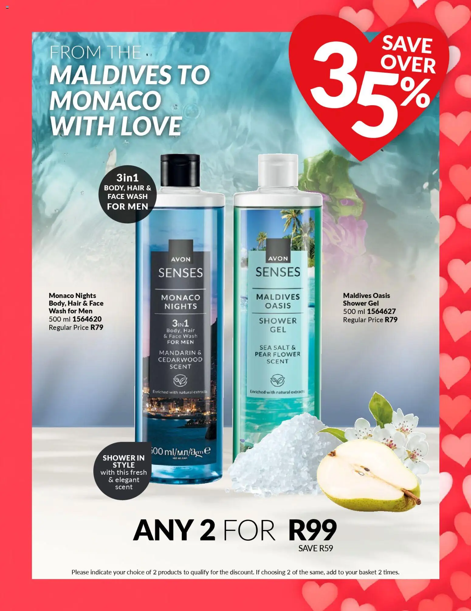 New Avon catalogue – valid from 21.02.2026 | Page: 35 | Products: Shower, Basket, Shower gel, Salt New Avon catalogue – valid from 21.02.2026 | Page: 35 | Products: Shower, Basket, Shower gel, Salt