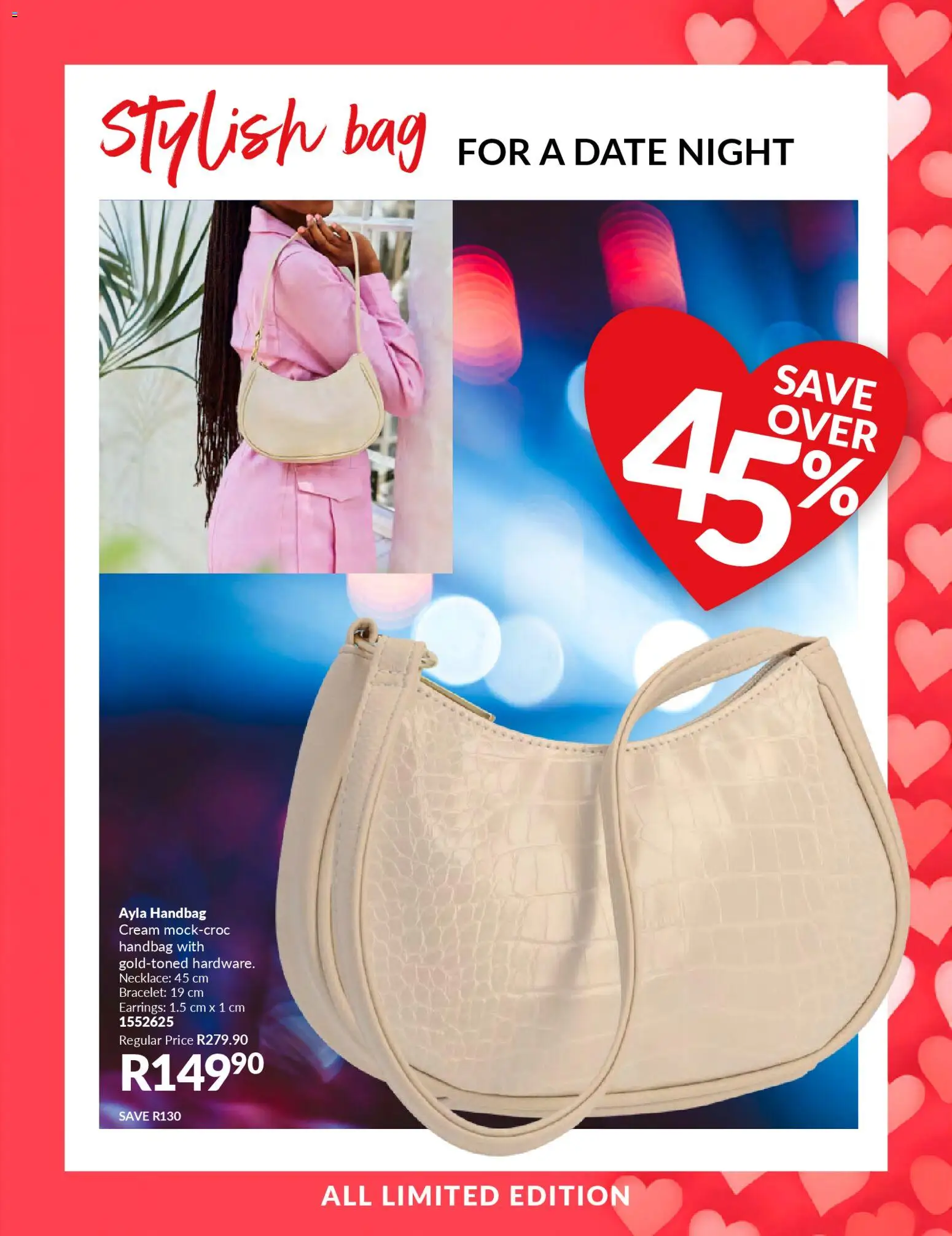 New Avon catalogue – valid from 21.02.2026 | Page: 38 | Products: Handbag, Earrings, Bag, Cream New Avon catalogue – valid from 21.02.2026 | Page: 38 | Products: Handbag, Earrings, Bag, Cream