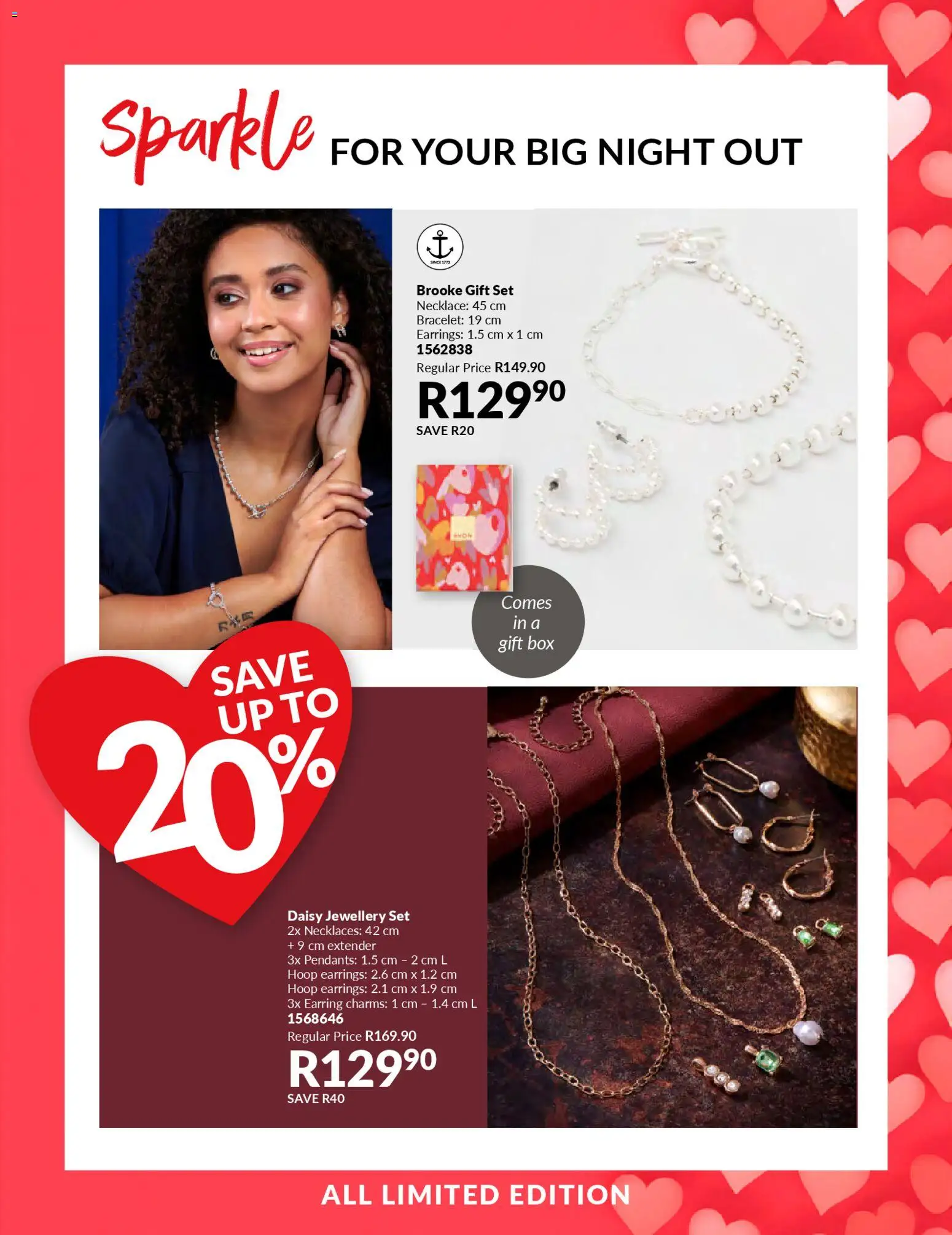 New Avon catalogue – valid from 21.02.2026 | Page: 39 | Products: Earrings, Necklaces, Box New Avon catalogue – valid from 21.02.2026 | Page: 39 | Products: Earrings, Necklaces, Box