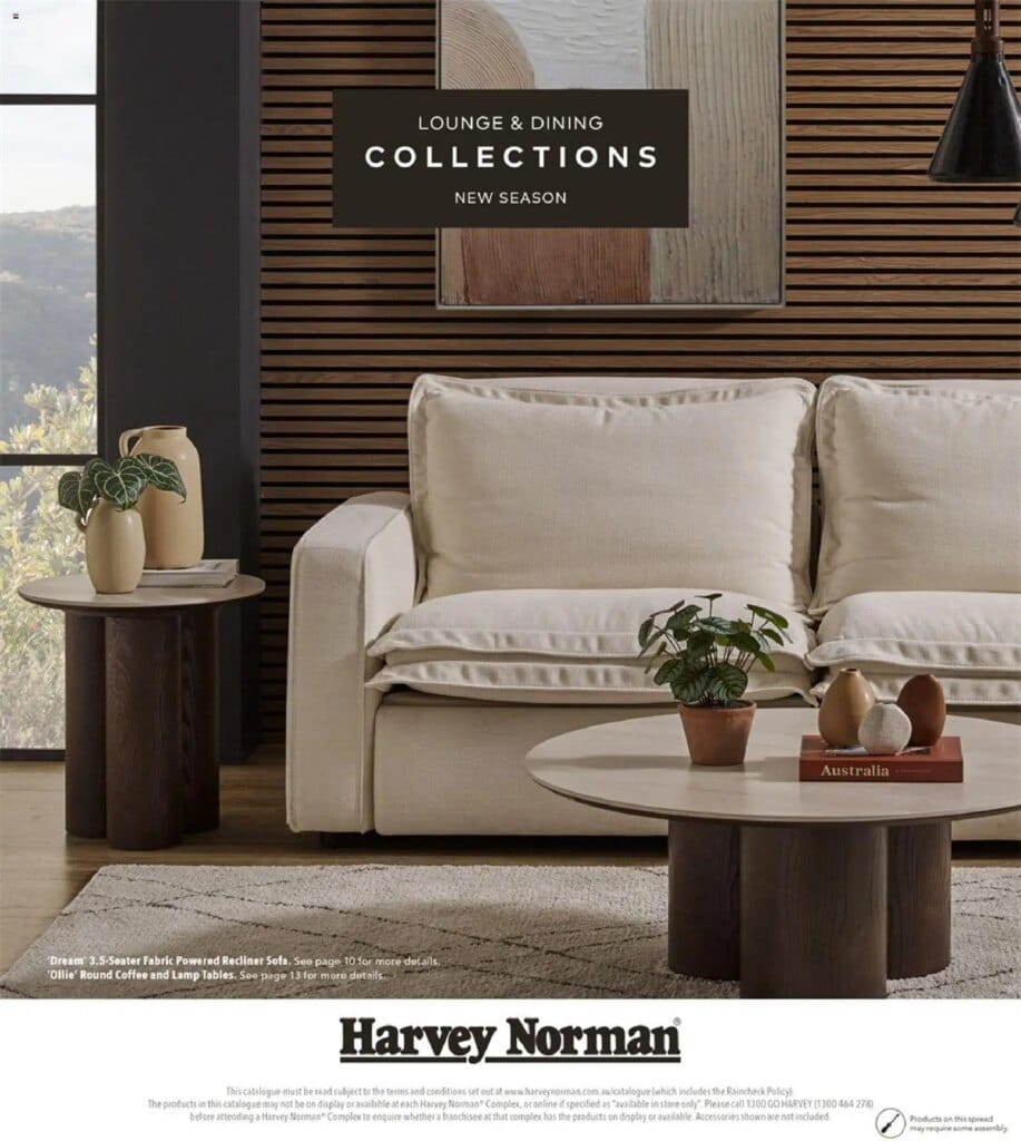 Harvey Norman – Lounge & Dining Collections – 12/02/2026 > weekly / monthly specials