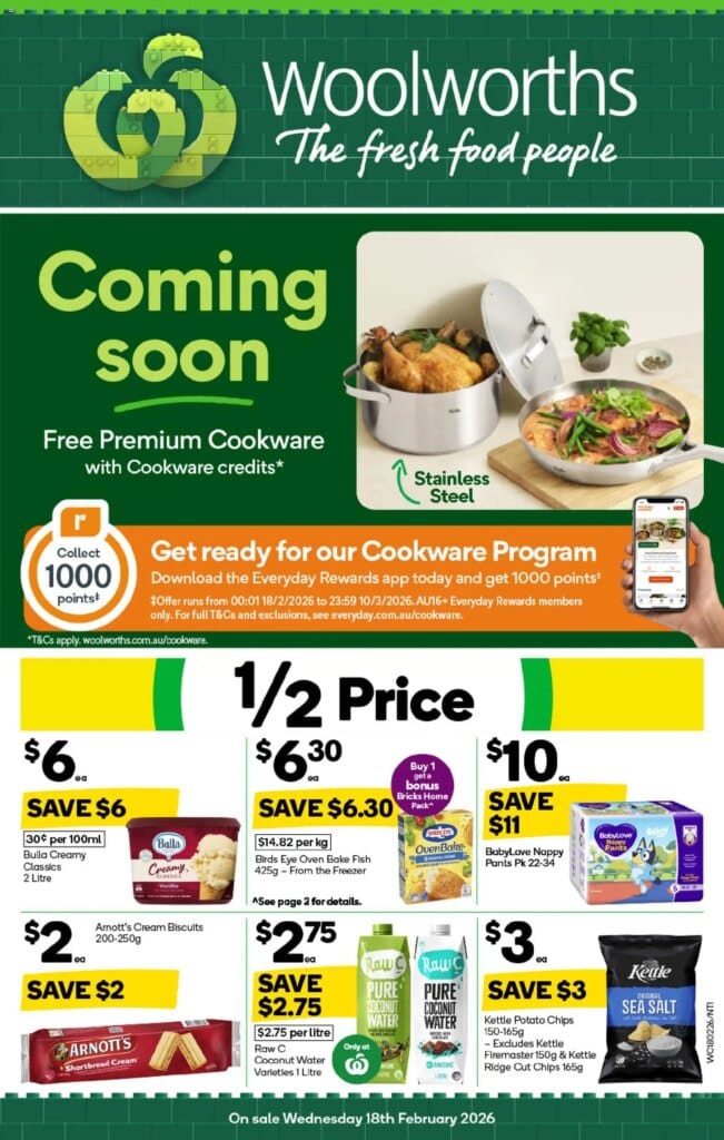 ﻿Woolworths catalogue valid from 18/02/2026 > Online Australia