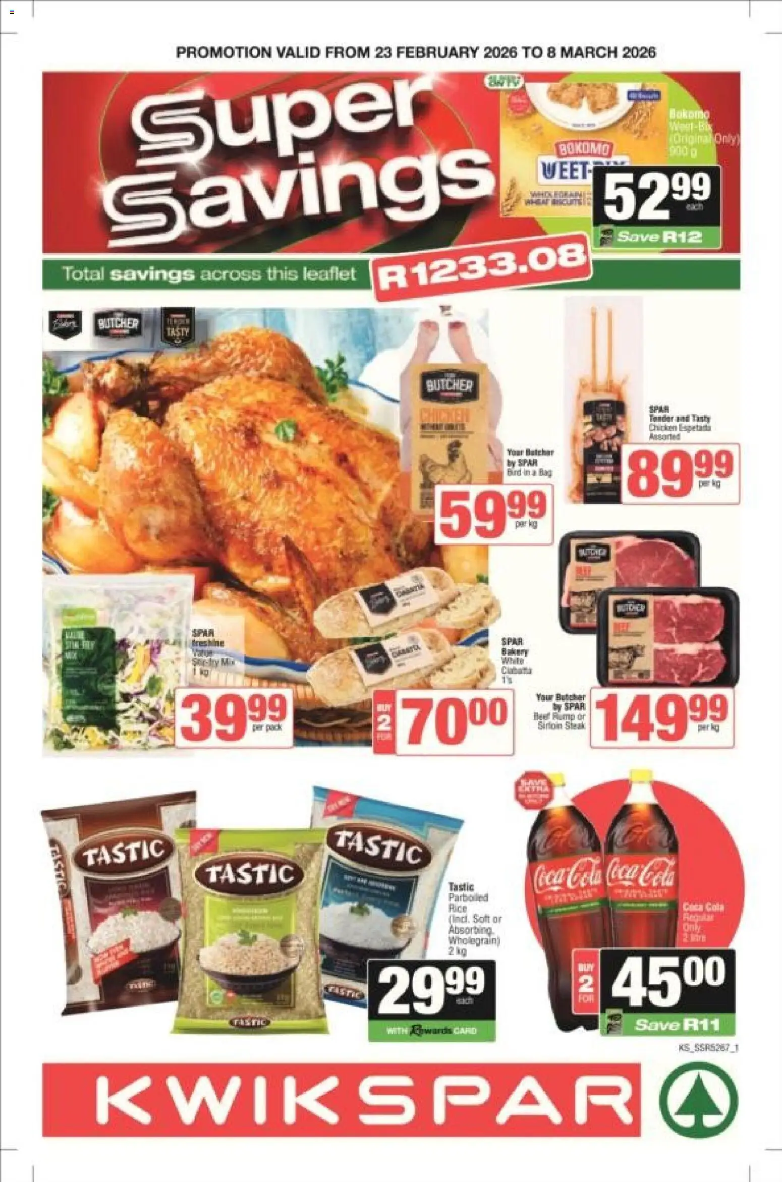 KWIKSPAR specials and catalogues Gauteng 23 February 1