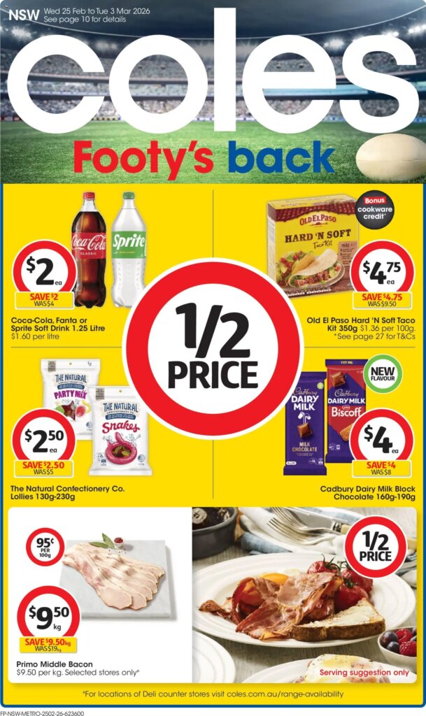 Coles Catalogue This Week​ 25 February