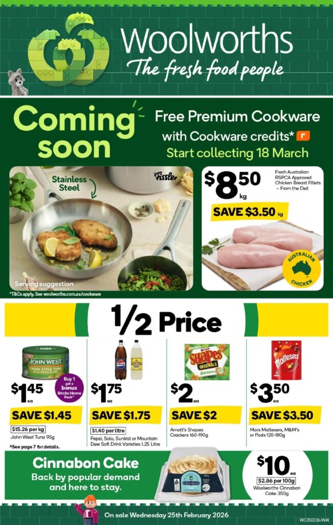 ﻿Woolworths catalogue valid from 25/02/2026 > Online Australia