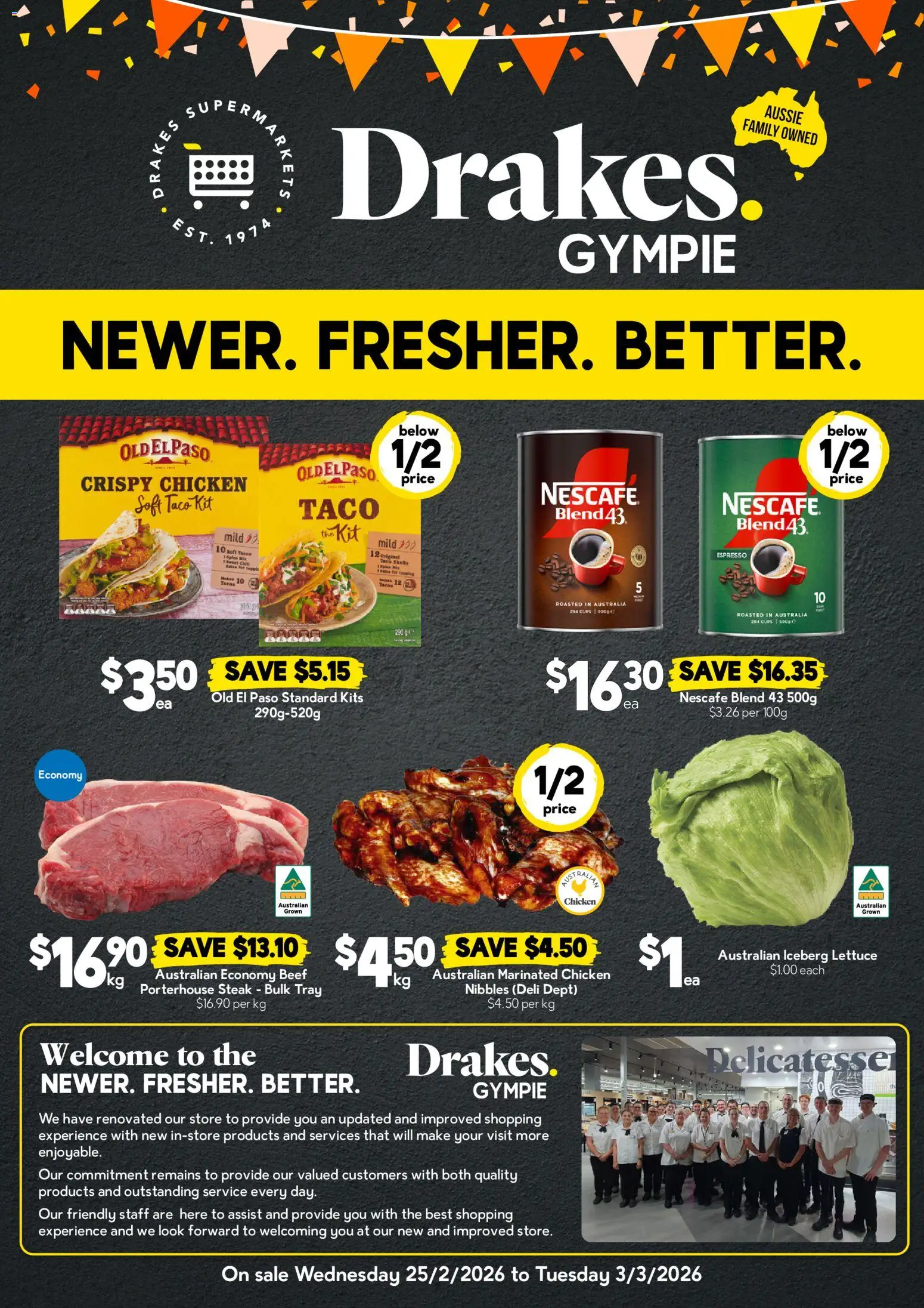 Drakes weekly specials catalogue from 25/02/2026 1