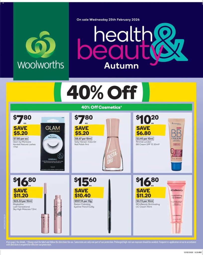 ﻿Woolworths catalogue valid from 25/02/2026 > Online Australia