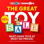 Toys R Us The Great Toy Sale (25/02/2026 – 08/03/2026) Online
