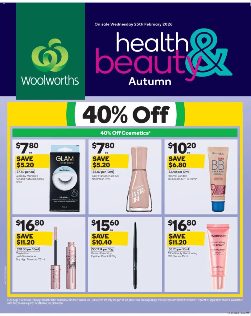 ﻿Woolworths catalogue valid from 25/02/2026 > Online Australia