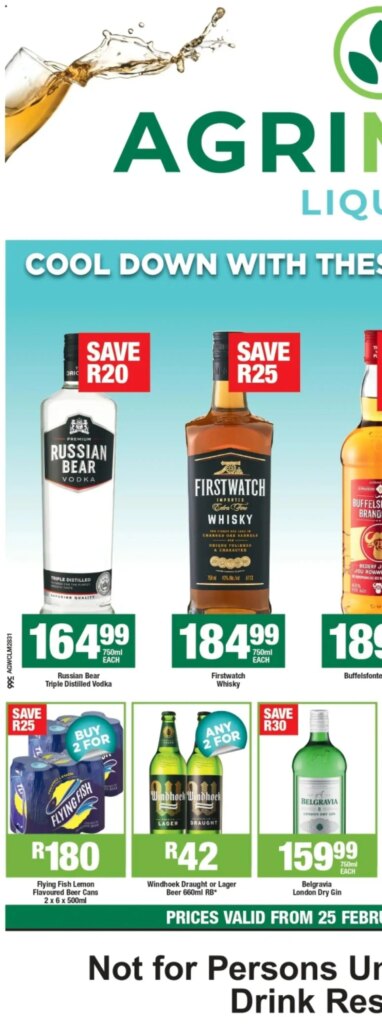 Agrimark Liquor Specials (25/02/2026 – 14/03/2026) Online