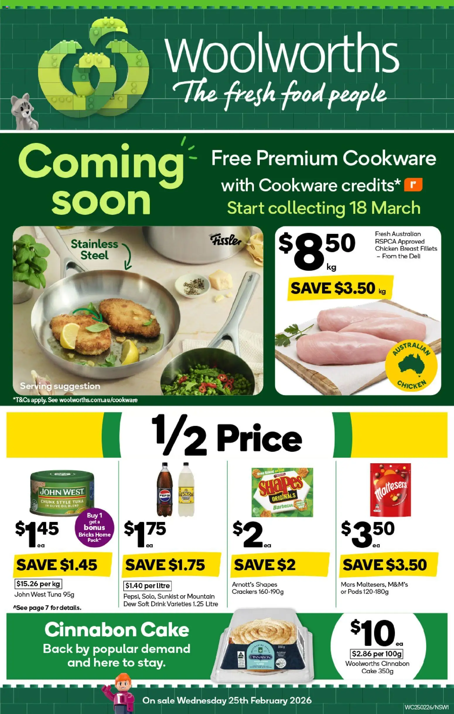 Woolworths catalogue valid from 25/02/2026 > Online Australia 1