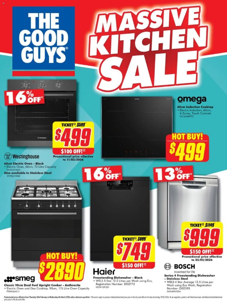 The Good Guys Catalogue - 26/02/2026 > weekly / monthly specials 2 The Good Guys Catalogue – 26/02/2026 > weekly / monthly specials