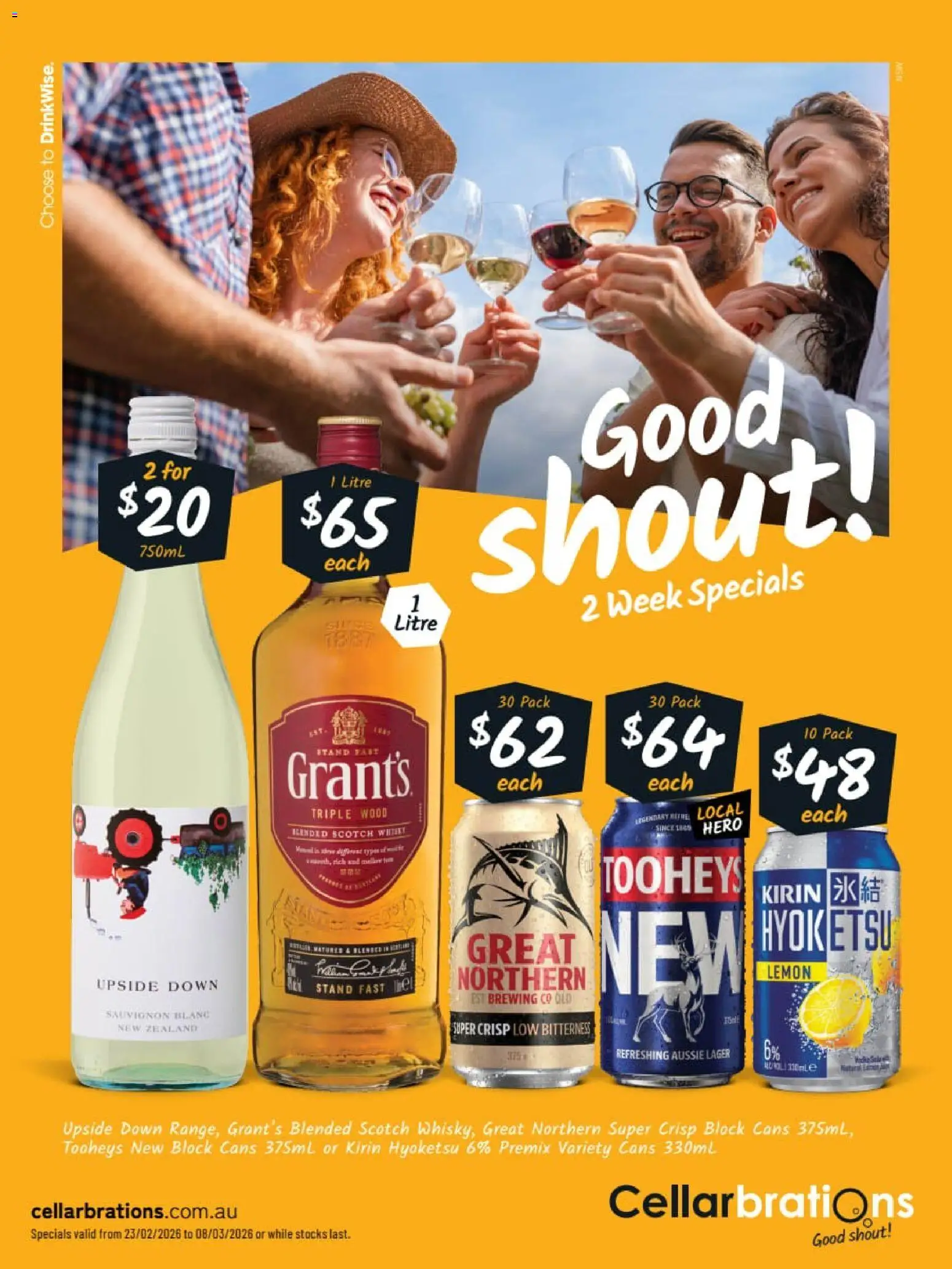 Cellarbrations Catalogue NSW - 23/02/2026 > weekly / monthly specials 1