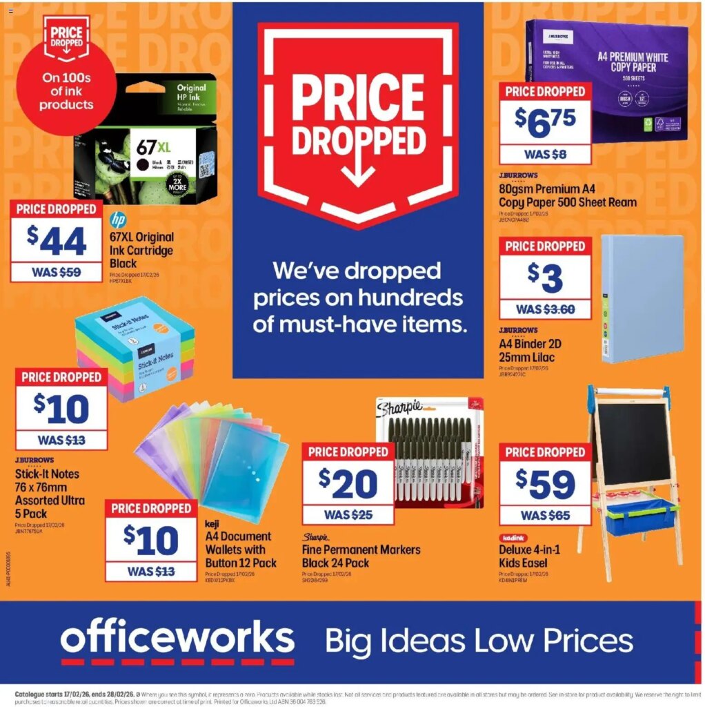 Officeworks Catalogue - 17/02/2026 > weekly / monthly specials 2 Officeworks Catalogue – 17/02/2026 > weekly / monthly specials