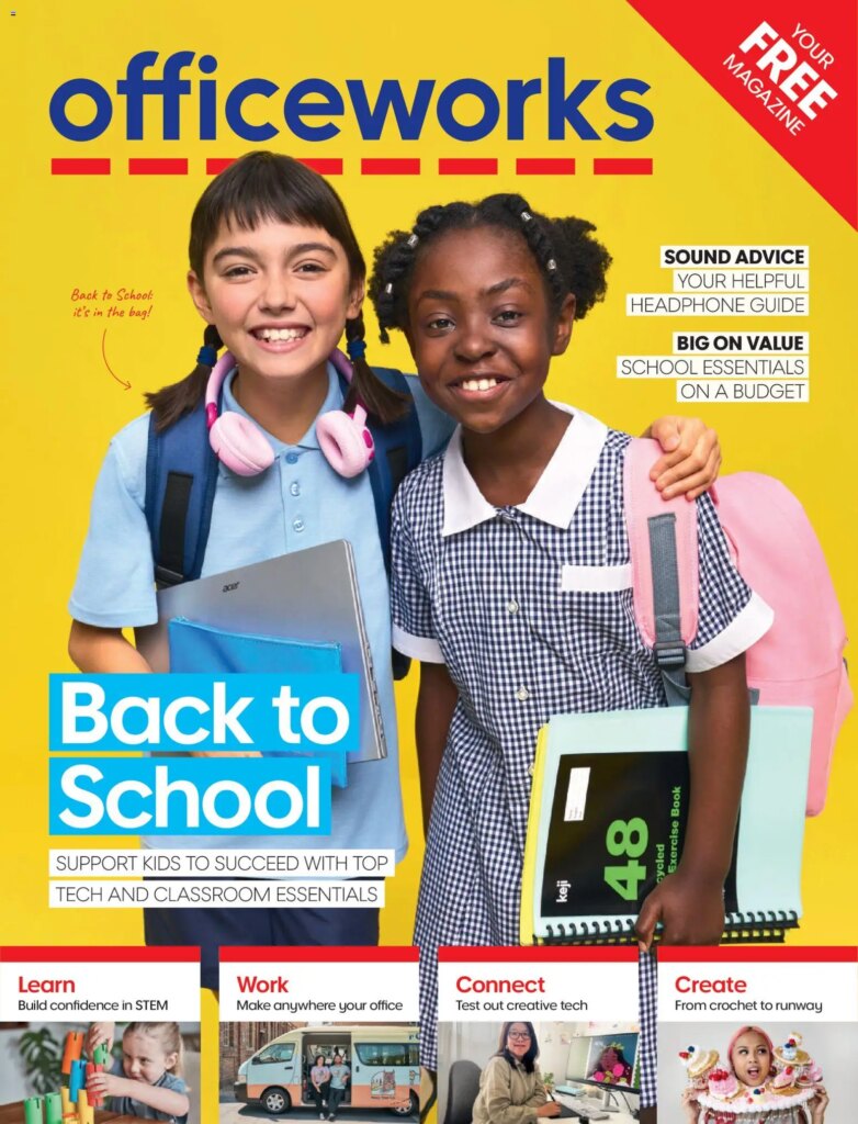 Officeworks Magazine - 01/01/2026 > weekly / monthly specials 1 Officeworks Magazine – 01/01/2026 > weekly / monthly specials