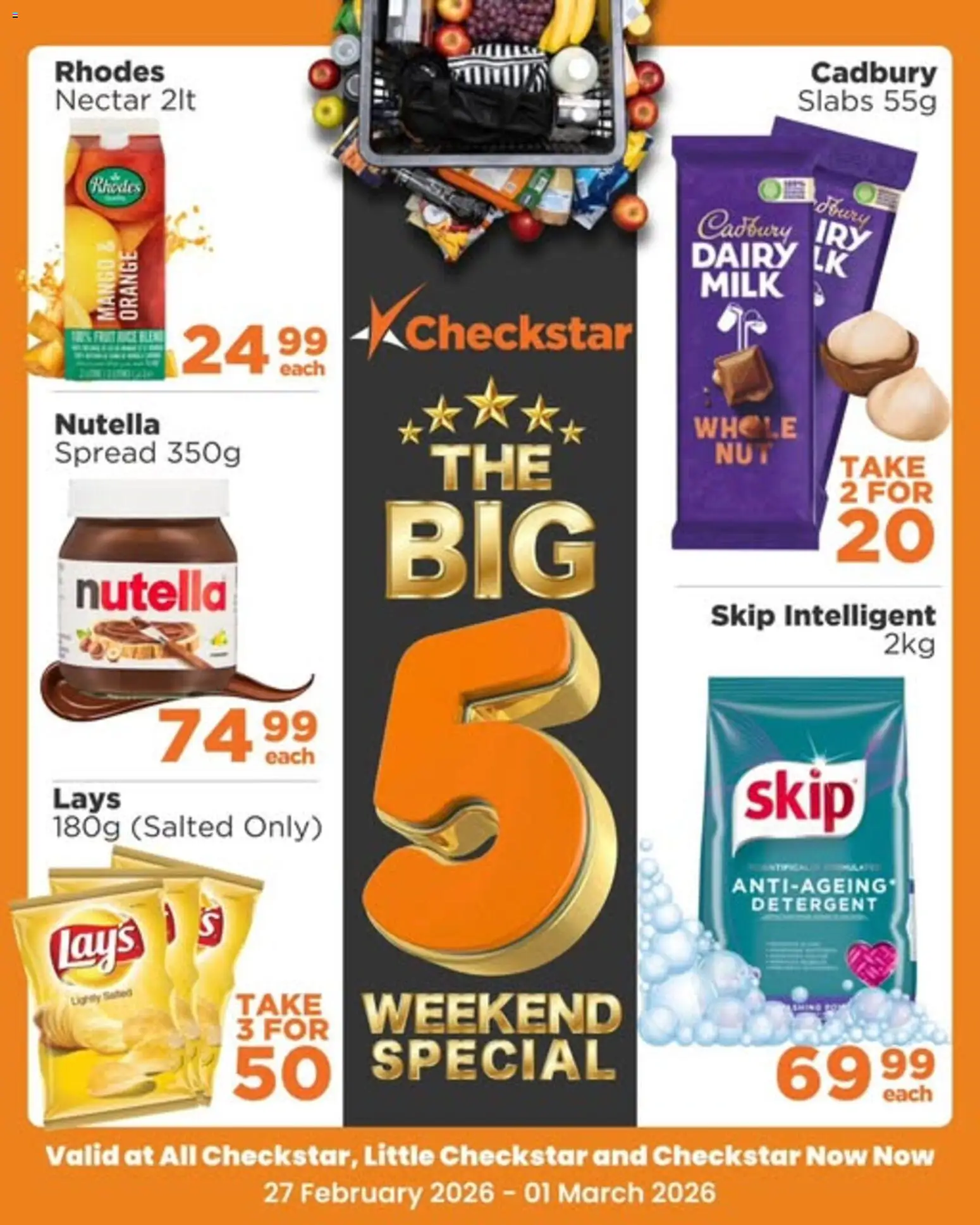 Check Star The Big 5 Weekend Special 27 February And Catalogue 1