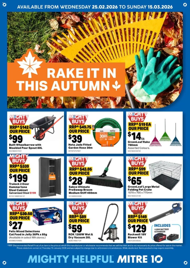 Mitre 10 Catalogue 25 February weekly / monthly specials