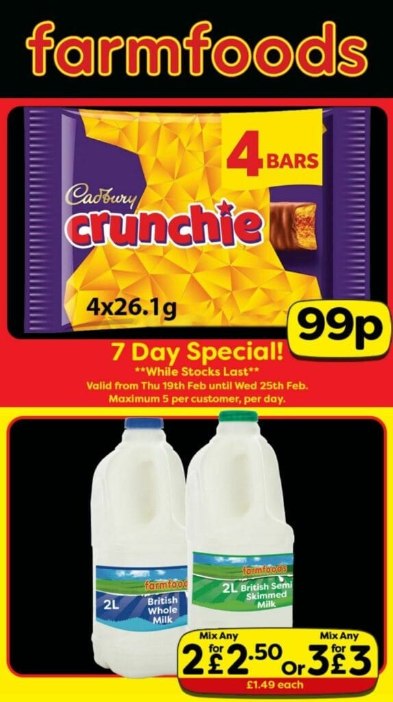 Farmfoods Offers from 19 February