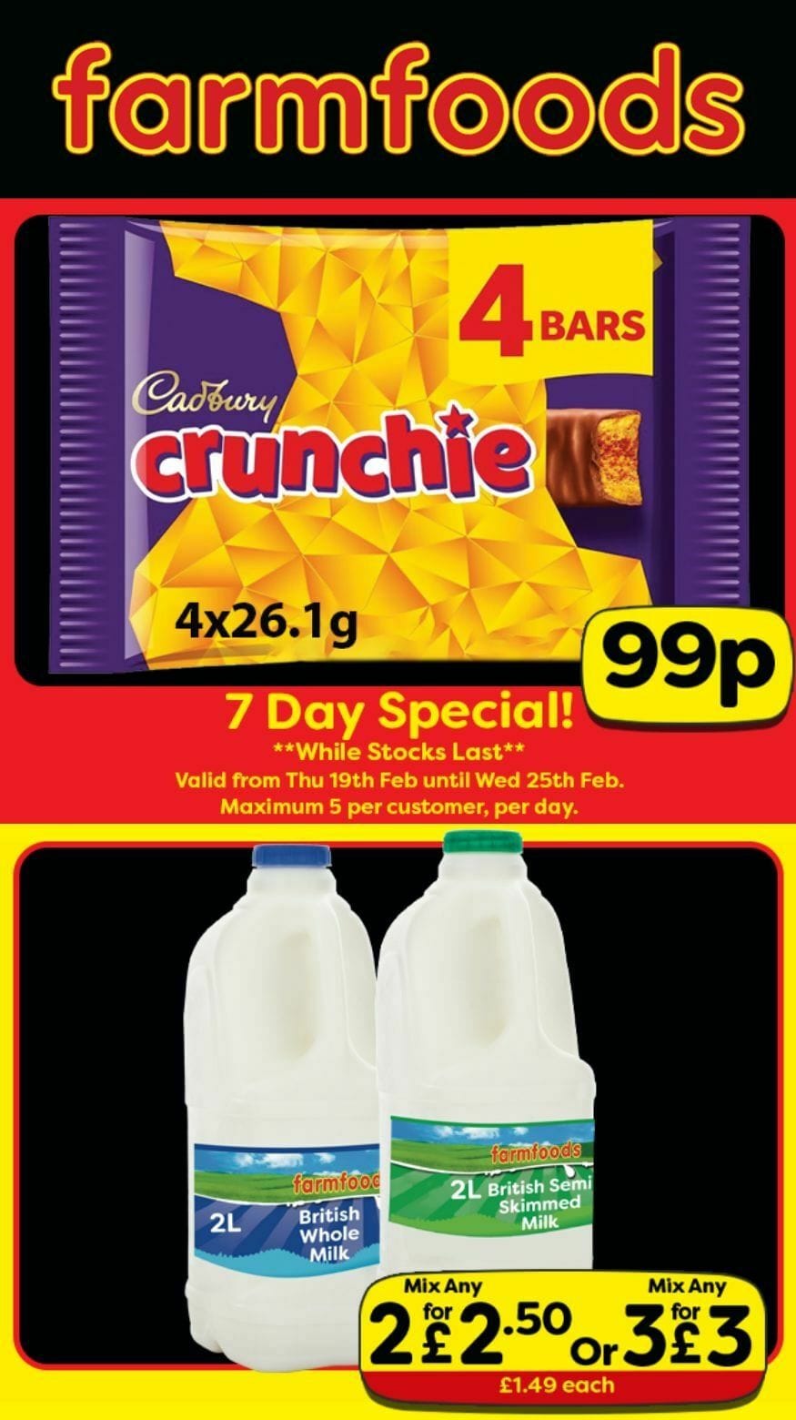 Farmfoods Offers from 19 February 1