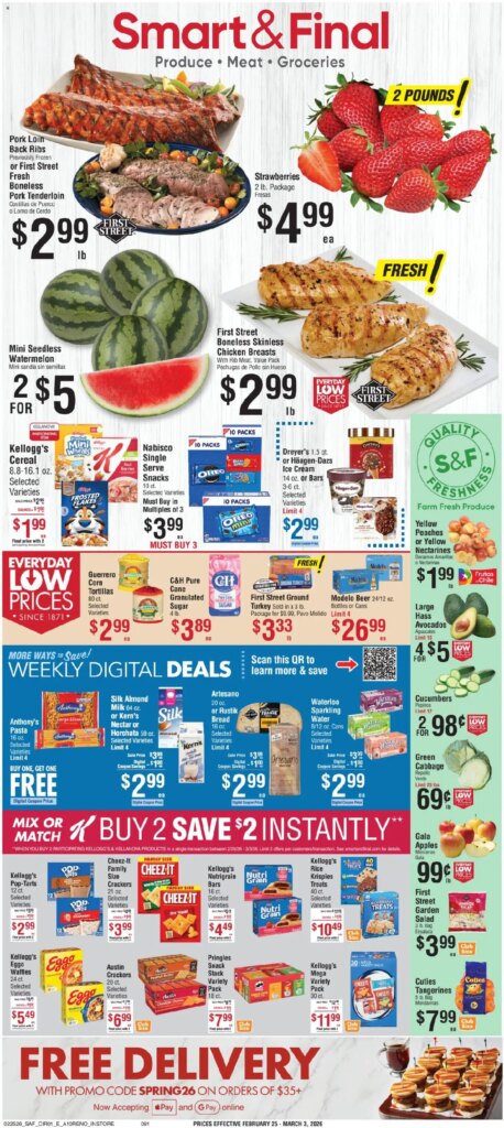 Smart and Final Weekly Circular Ad 02/25