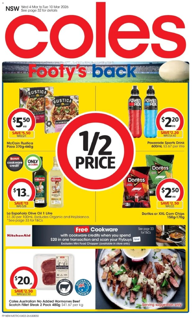 Coles Catalogue This Week 04/03 2 Coles Catalogue This Week 04/03