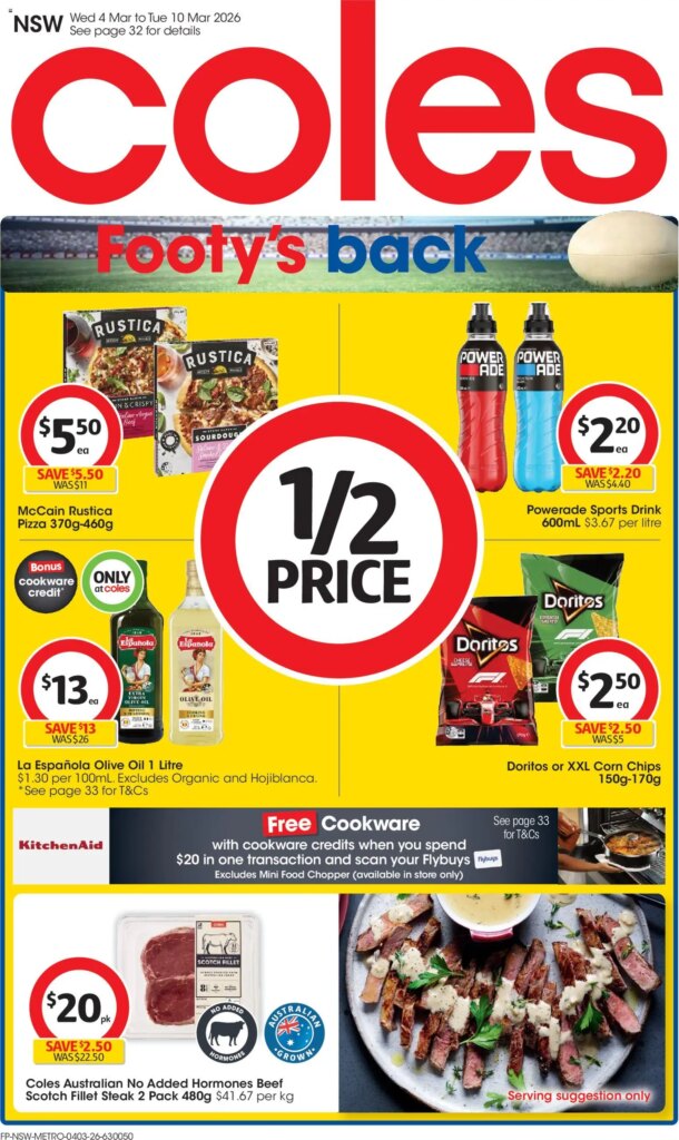 Coles Catalogue This Week 04/03 1 Coles Catalogue This Week 04/03