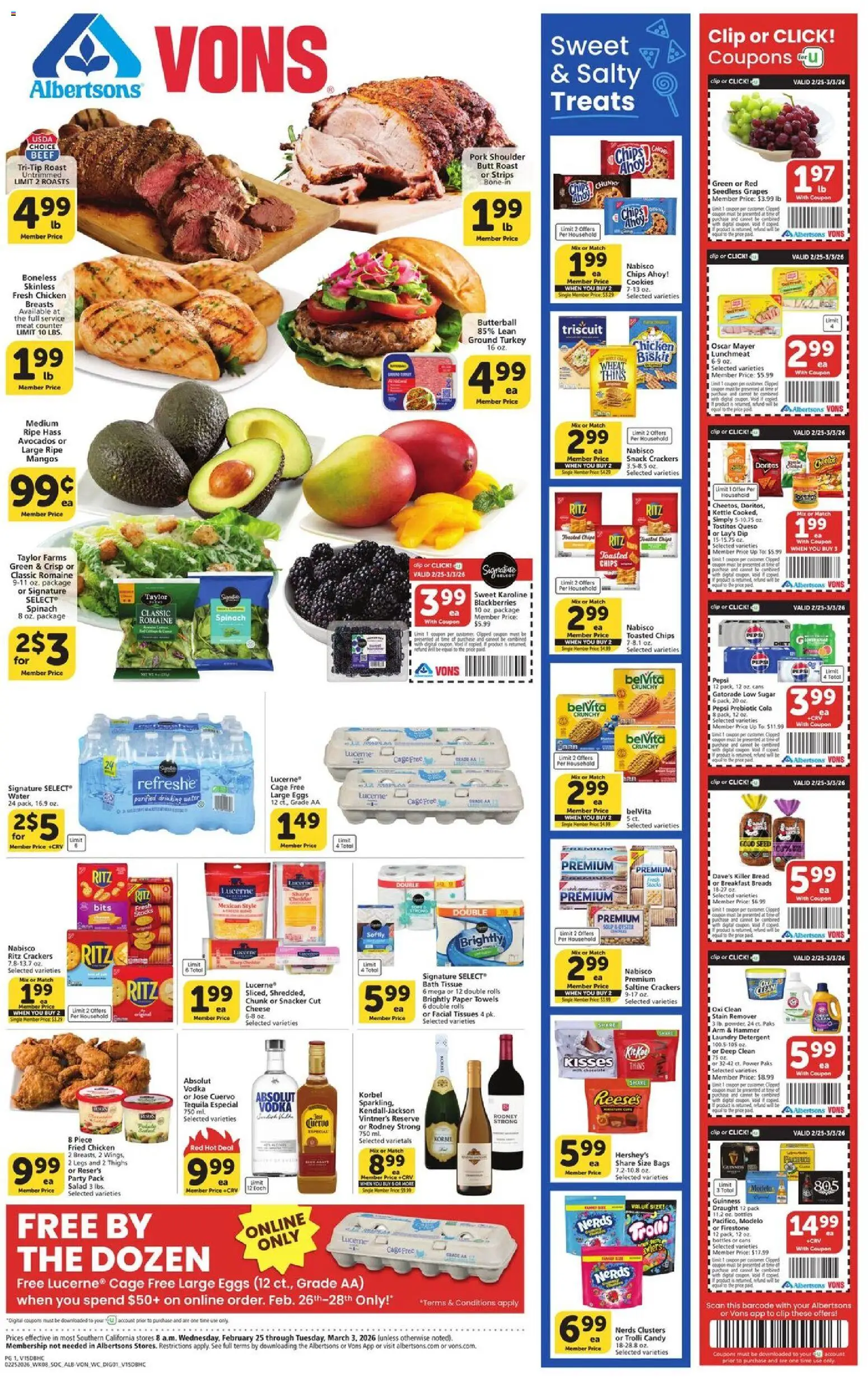 Vons Weekly Ad This Week 03/03 2026 1