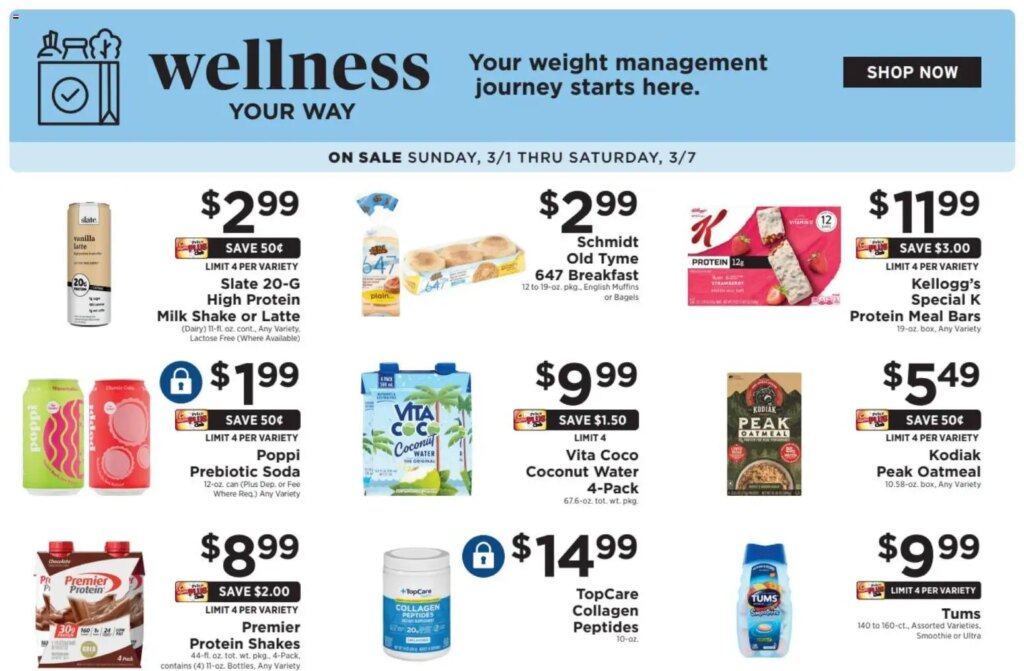 Shop Wellness 03/01 ShopRite Weekly Ad​