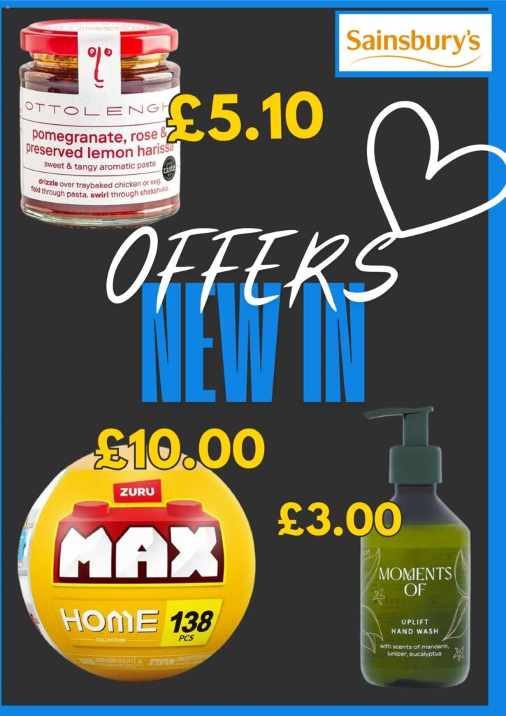 Sainsbury’s Weekly offers Tuesday 03/03/2026