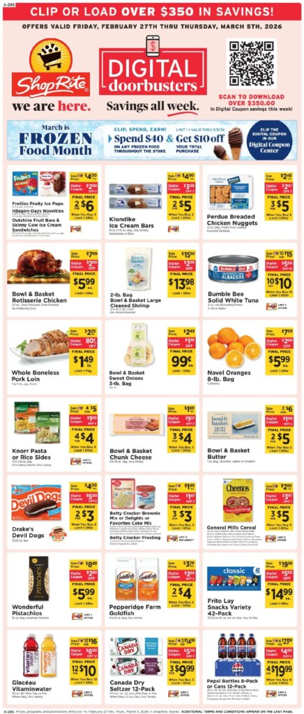 ShopRite Weekly Ad (02/27 – 03/05 2026) – Flyer