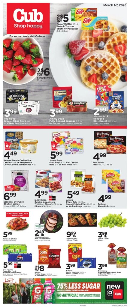 Cub Foods Weekly Savings – MN (03/01 – 03/07 2026) – Flyer