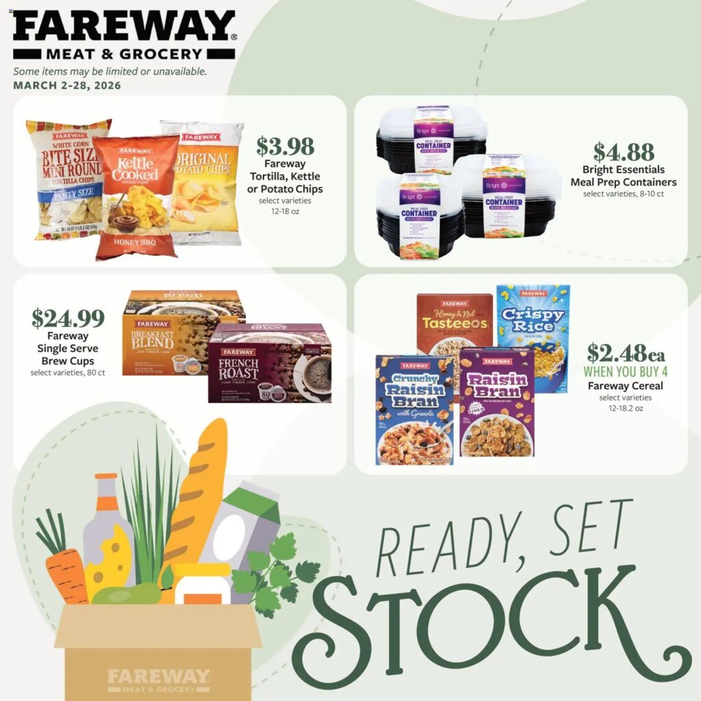 Fareway Monthly Ad (03/02 – 03/28 2026) – Flyer