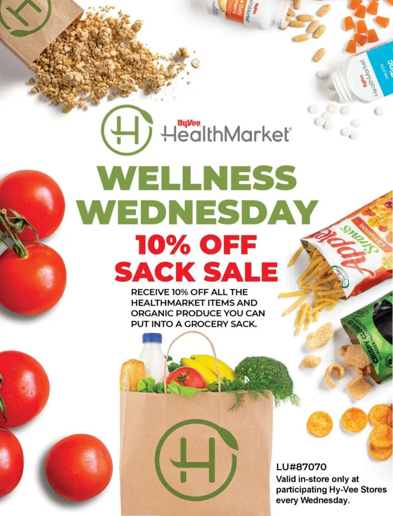 HyVee Wellness Wednesdays – Sack Sale (09/29/2025 – 09/26/2026 2026) – Flyer