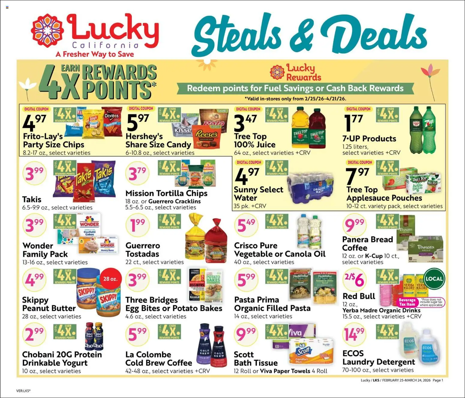 Lucky Supermarkets Big Book of Savings (02/25 - 03/24 2026) - Flyer 1