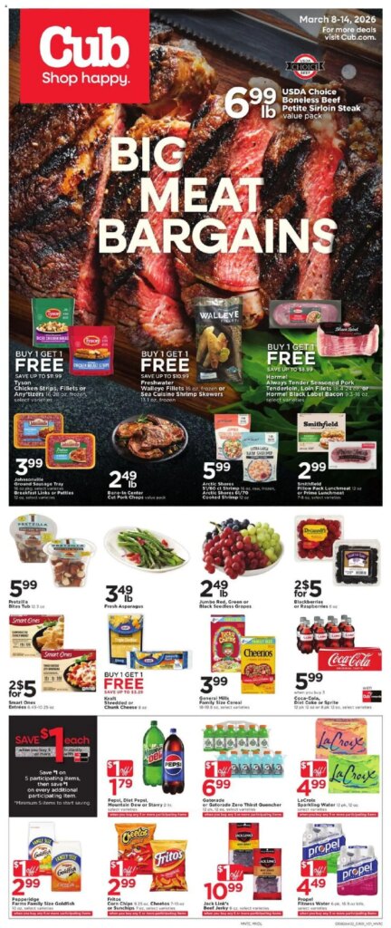 Cub Foods Weekly Savings – MN (03/08 – 03/14 2026) – Flyer