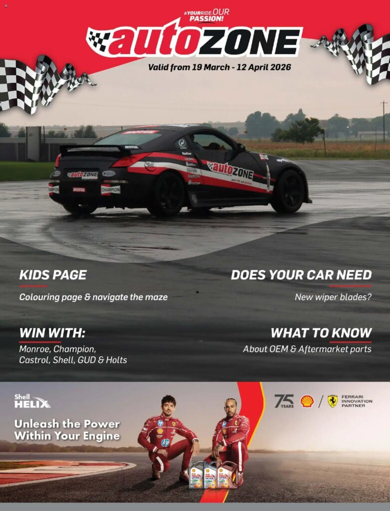 AutoZone Specials (19/03/2026 – 12/04/2026) Online