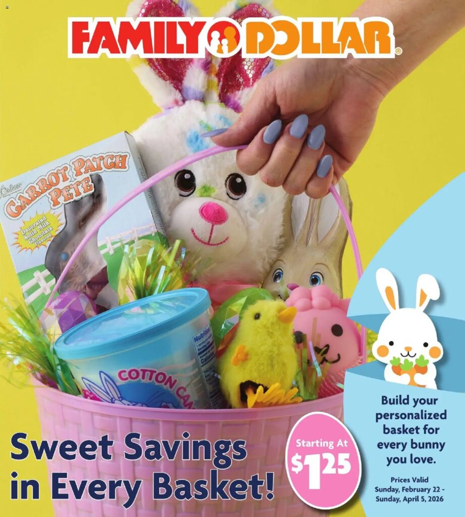 Family Dollar Easter Book (02/22 – 04/05 2026) – Flyer