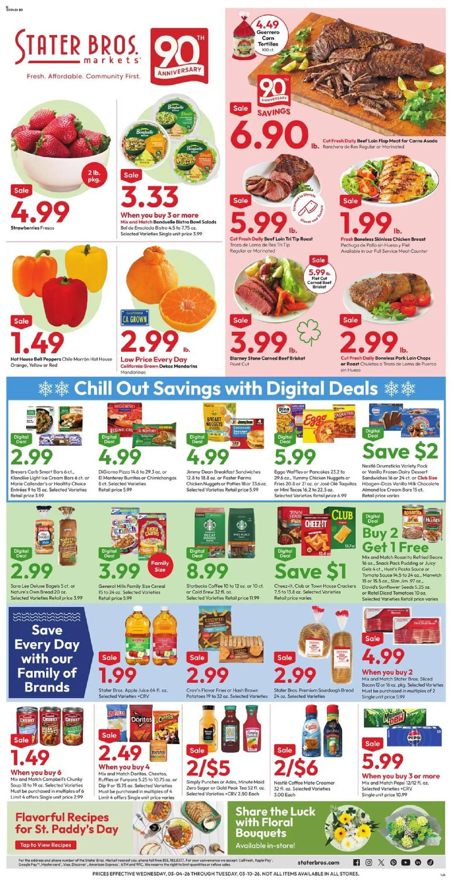 Stater Bros Weekly Ad (03/04 - 03/10 2026) - Flyer 1