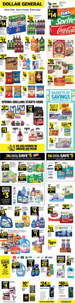 Dollar General Weekly Ad – TX (03/01 – 03/07 2026) – Flyer