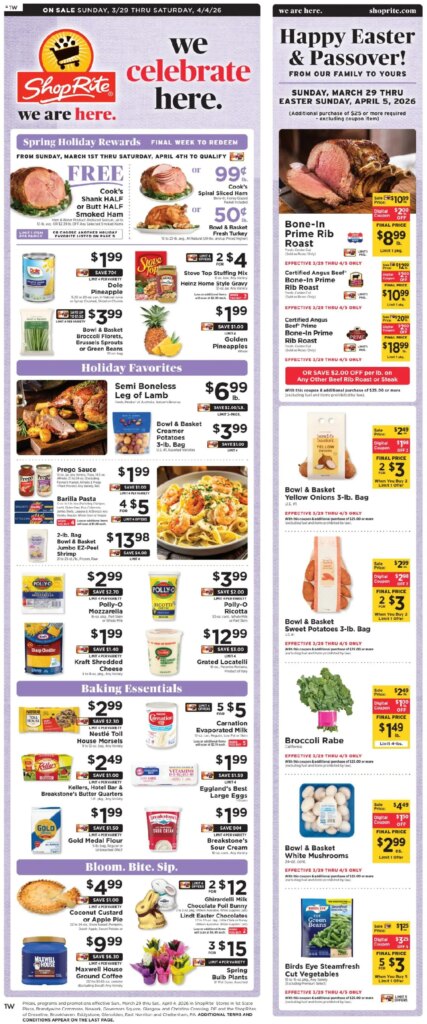 ShopRite Weekly Ad 2 (03/26 – 04/04 2026) – Flyer