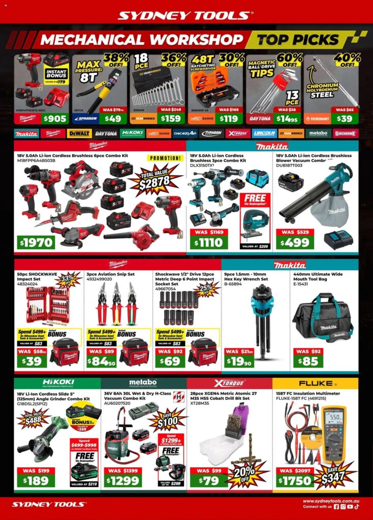 Sydney Tools catalogue  – 05/03/2026 > weekly / monthly specials