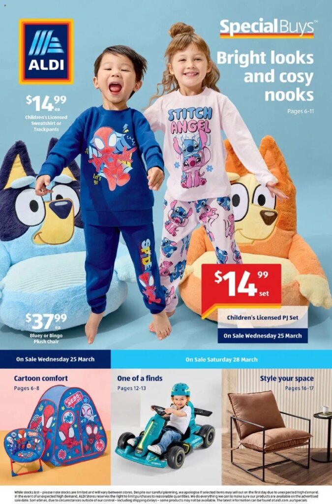 ﻿Aldi catalogue valid from 25/03/2026 > Online Australia