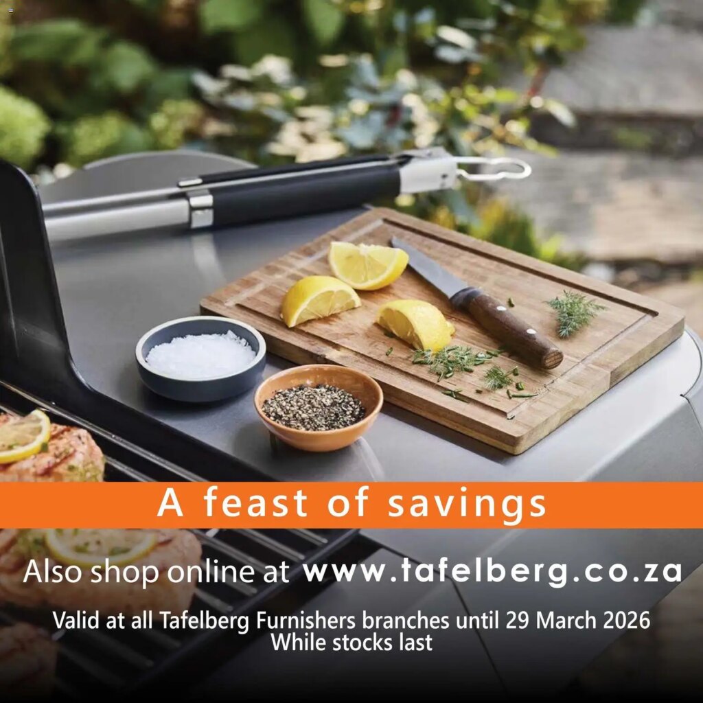 Tafelberg Furnishers Specials (19/03/2026 – 29/03/2026) Online
