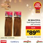 Jumbo Hair Specials (01/03/2026 – 31/03/2026) Online