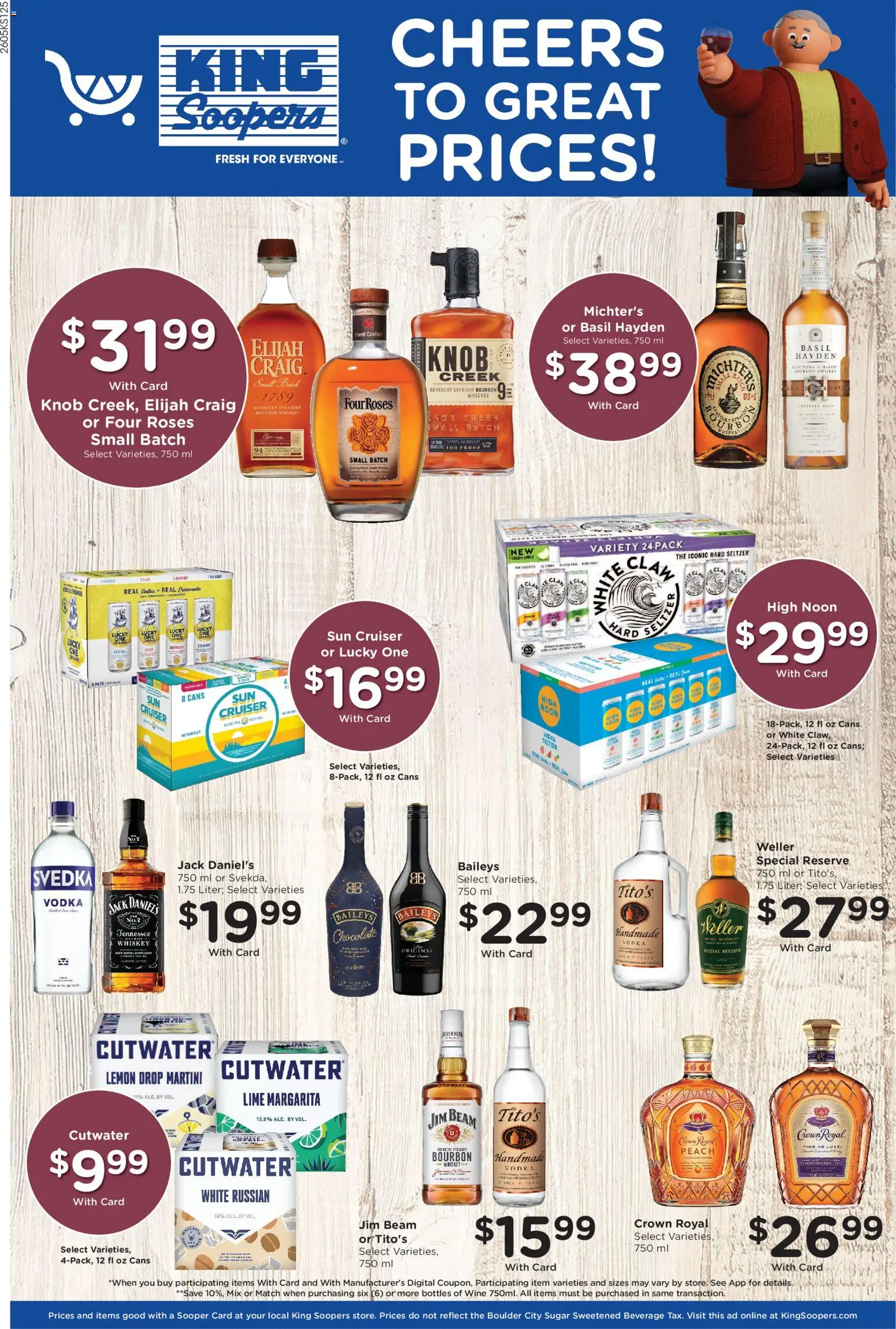 King Soopers Adult Beverage (03/25 - 03/31 2026) - Flyer 1